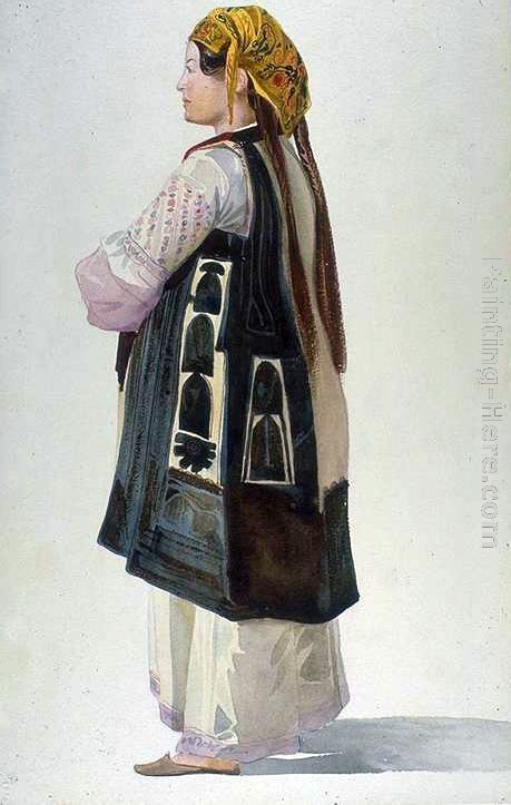 Charles Gleyre Albanian Peasant, Athens